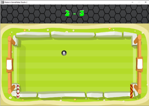 One Button Controlled - Air Hockey - Accessible Game Image