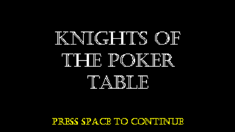 Knights of the Poker Table Game Cover