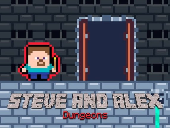 Steve and Alex Dungeons Game Cover