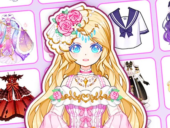 Anime Princess Dress Up Games Game Cover