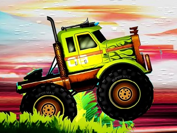 Crazy Monster Trucks Difference Game Cover