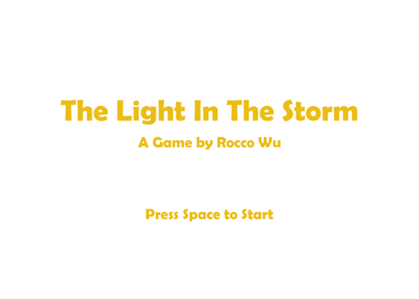 The Light In The Storm Game Cover