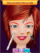 Hairy Eyebrow Plucking Salon Game - Beautiful brows for trendy princess pou girls FREE Image