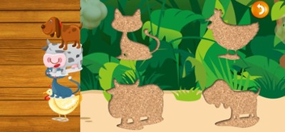 QCat Animal Zoo Puzzle Image