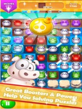 Lovely Pets Garden Mania:Match 3 Free Game Image