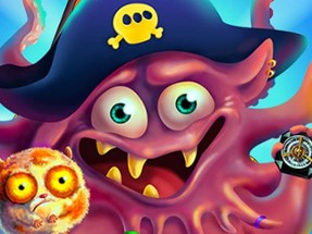 Pirate Octopus Memory Treasures Game Memory Game Image