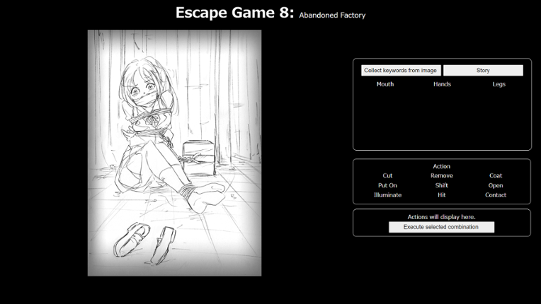 TripleQ Escape Game Remastered: 08 - Abandoned Factory Game Cover