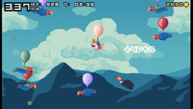 Balloon Popping Pigs Image