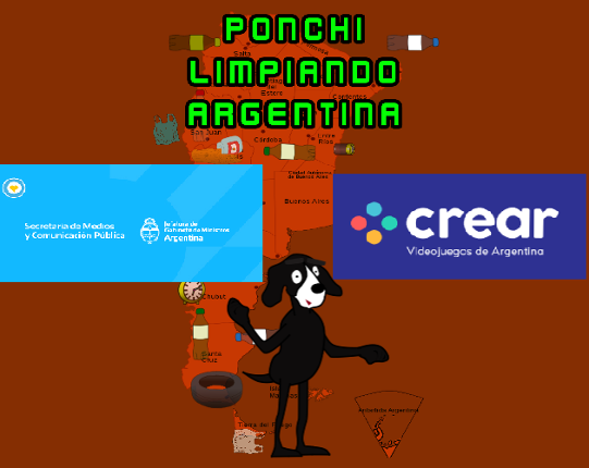 Ponchi limpiando Argentina Game Cover