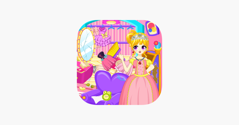 Princess Cleaning Rooms Game Game Cover