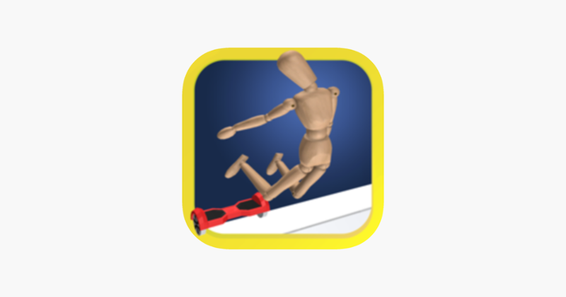 Hoverboard Stairs Accident Game Cover