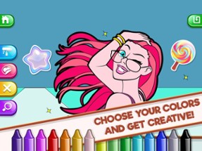 My Tapps Coloring Book - Characters and Scenarios Painting Game for Kids Image