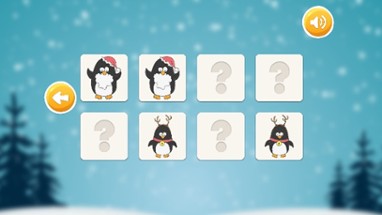 Penguin Memory Matching Kids and Toddler Games Image