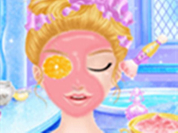 Princess Salon Frozen Party Game Cover