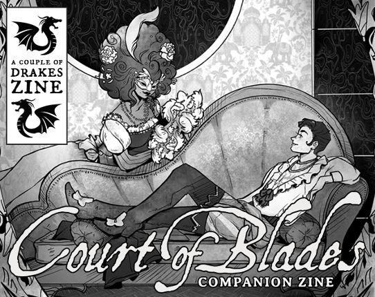 The Court of Blades Companion Zine Game Cover
