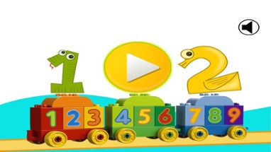 Toddler counting 123 - Touch the object To Start count for Preschool and kindergarten Image