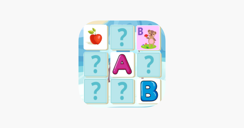 ABC English Memory Match Game Cover