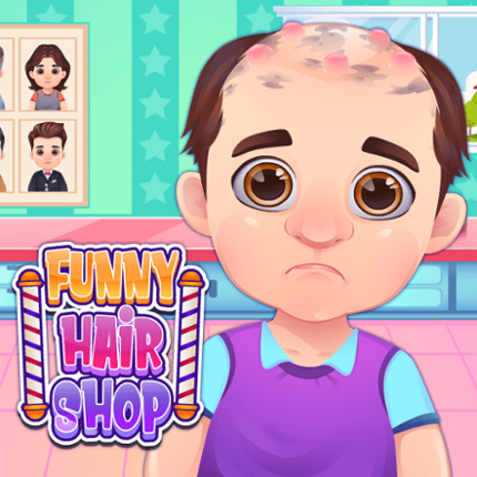 Funny Hair Salon Game Cover
