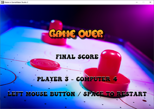 Air Hockey - One Button Game Image