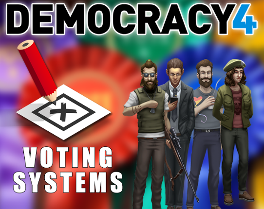Democracy 4 - Voting Systems Game Cover