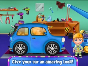 Garage Mechanic Repair Cars Image