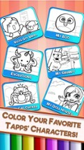 My Tapps Coloring Book - Characters and Scenarios Painting Game for Kids Image