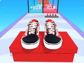 Shoes Race Evolution 3D Image