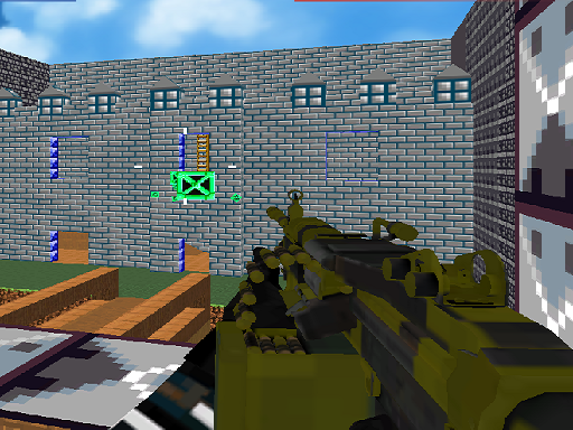 Blocky Combat Swat Fun 3D Game Cover