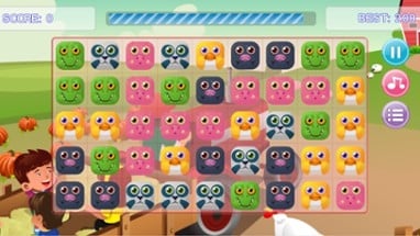 Animal Crush Matching - Match 3 Puzzle Tap Games Image