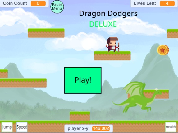 Dragon Dodgers Deluxe Game Cover