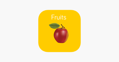 Fruits  Flashcard for babies and preschool Image