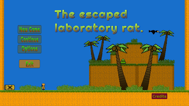 The escaped laboratory rat Game Cover