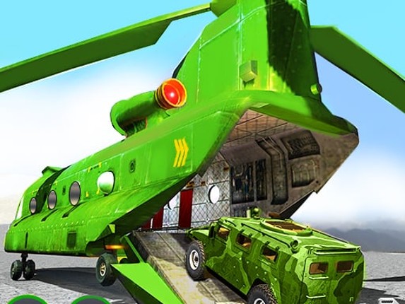 US Army Cargo Helicopter : Flying Simulator Game Cover