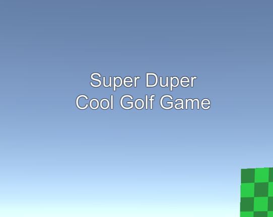 Super Duper Cool Golf Game Game Cover