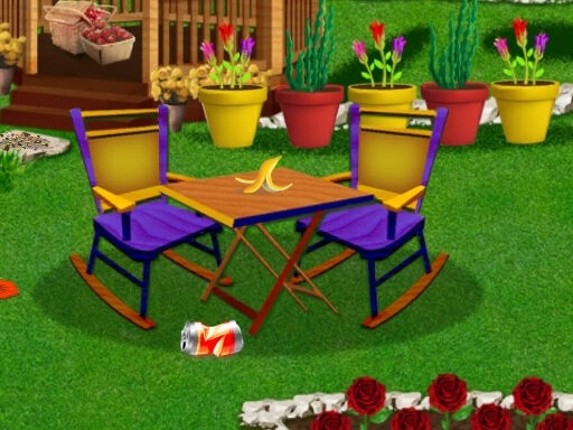 Garden Decoration and Cleaning Game Cover