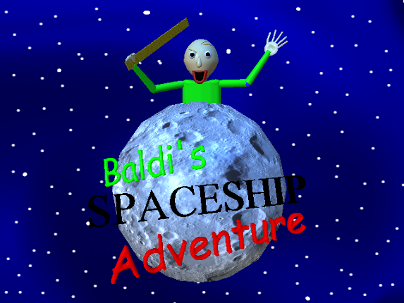Baldi's SPACESHIP Adventure!! Game Cover