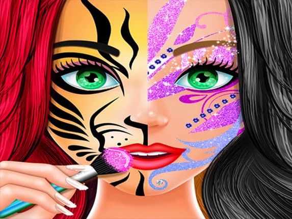 Face Paint Beauty SPA Salon Game Cover