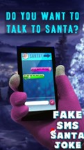 Fake SMS Santa Joke Image