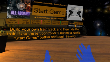 AllAboard | Train Track Building In VR Image