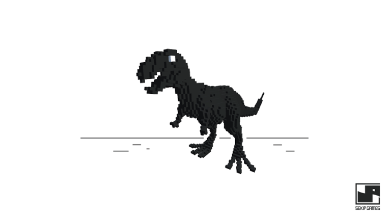 Dino T-Rex 3D Run Game Cover