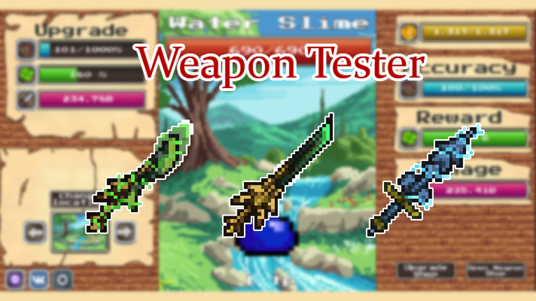 Weapon Tester Game Cover