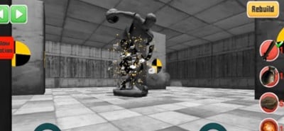 Destroy it all 3d physics game Image