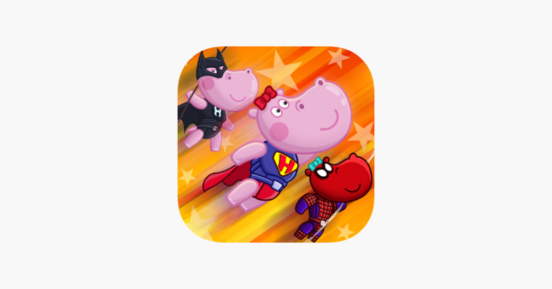 Superhero Hippo: Epic Battle Game Cover