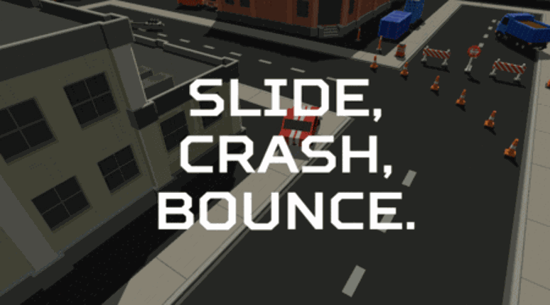 Slide, Crash, Bounce. Game Cover
