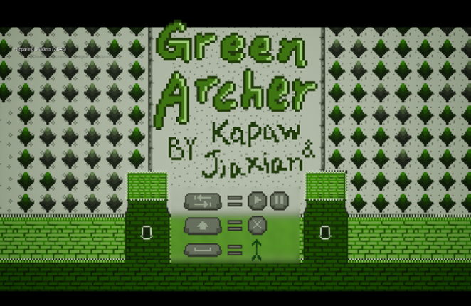 Mini Jam 152 (Heroes): Green Archer Game Cover