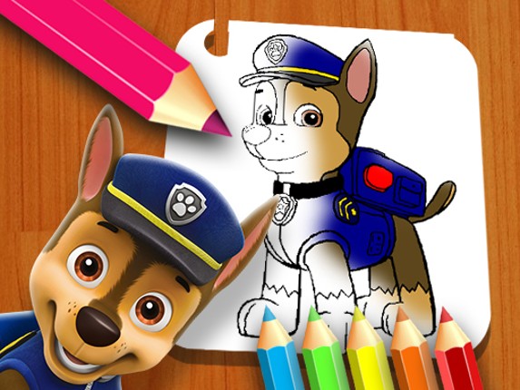 PAW Patrol Coloring Book html5 Game Cover