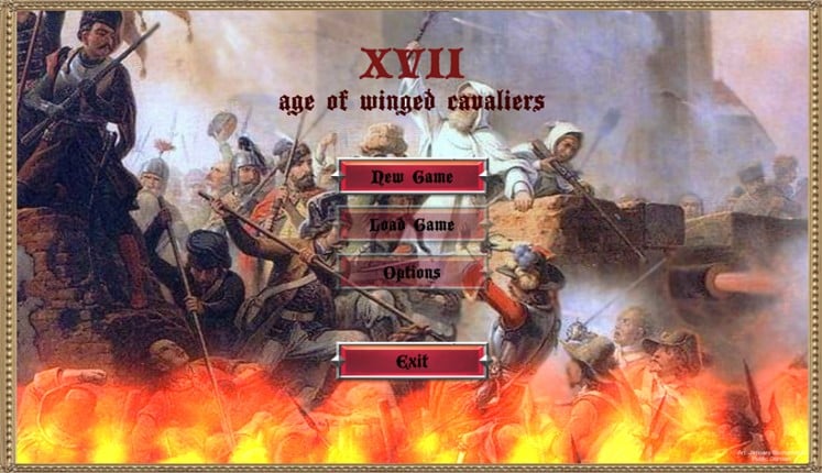 XVII Age of Winged Cavaliers Game Cover