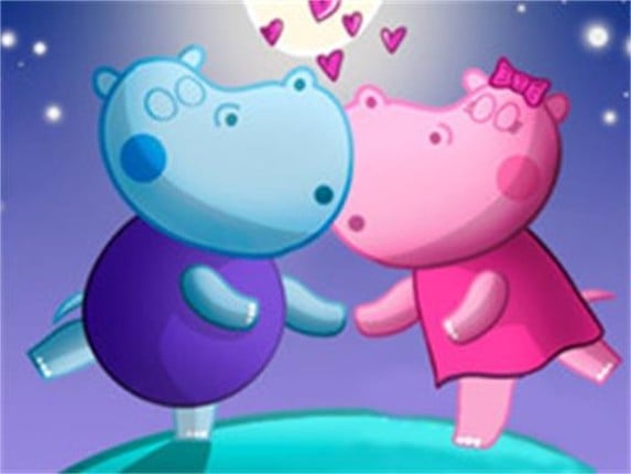 Hippo-Valentine-S-Cafe-Game Game Cover