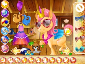 Pony Ranch Mania - Princess Makeover Salon Games Image