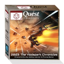2023 Quest Calendar - The Voidspark Chronicles Image